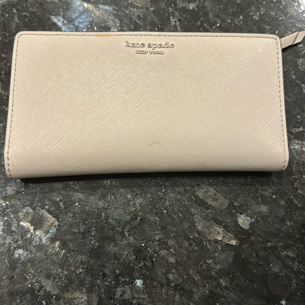 Kate Spade grey small wallet